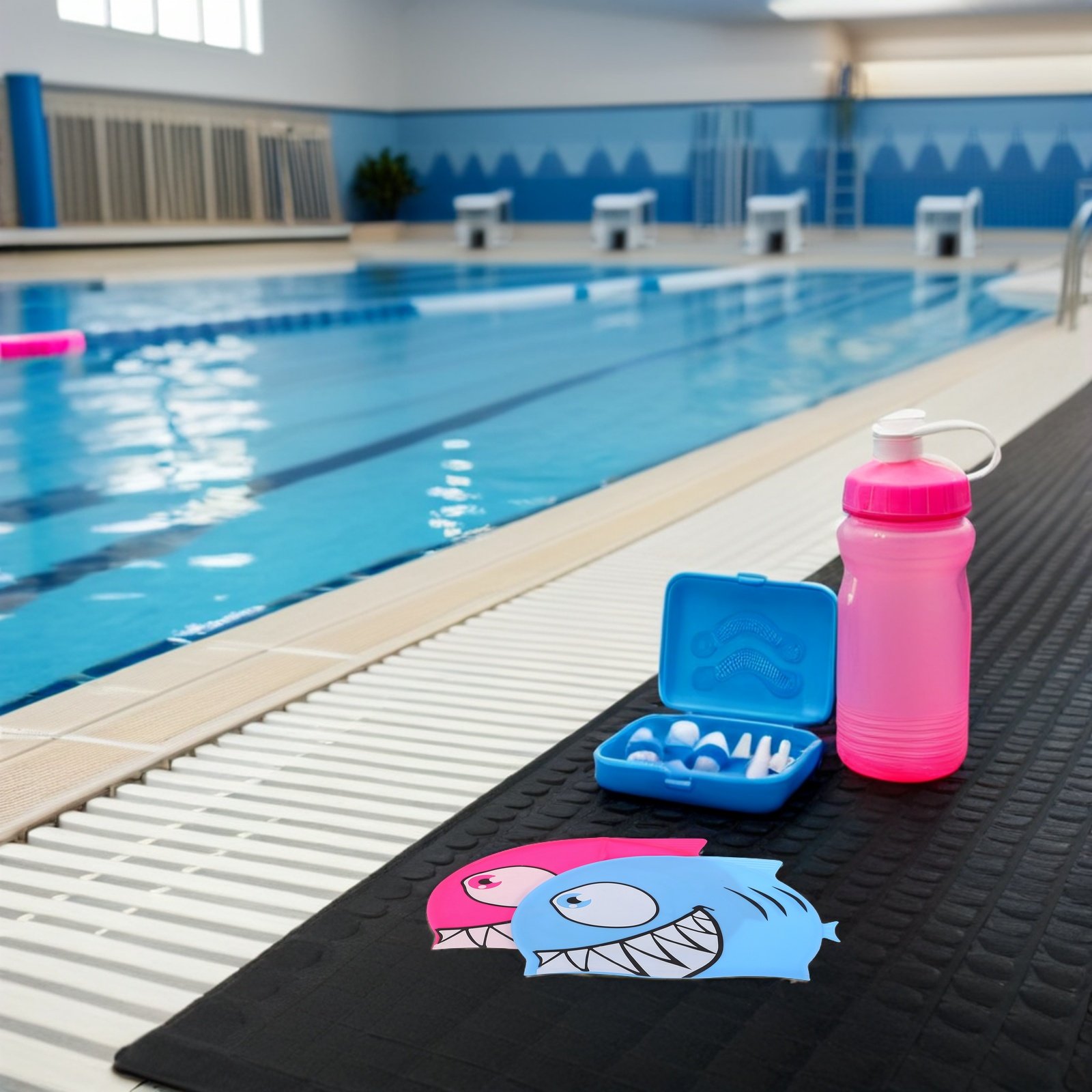 2 Peças Touca de Natação de Si - Swim Hat Silicone avaliação e preço