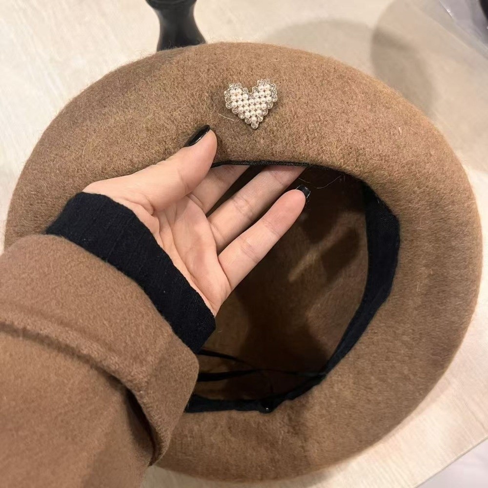 Boina de Lã Quente de Inverno  - Beret French Wool avaliação e preço