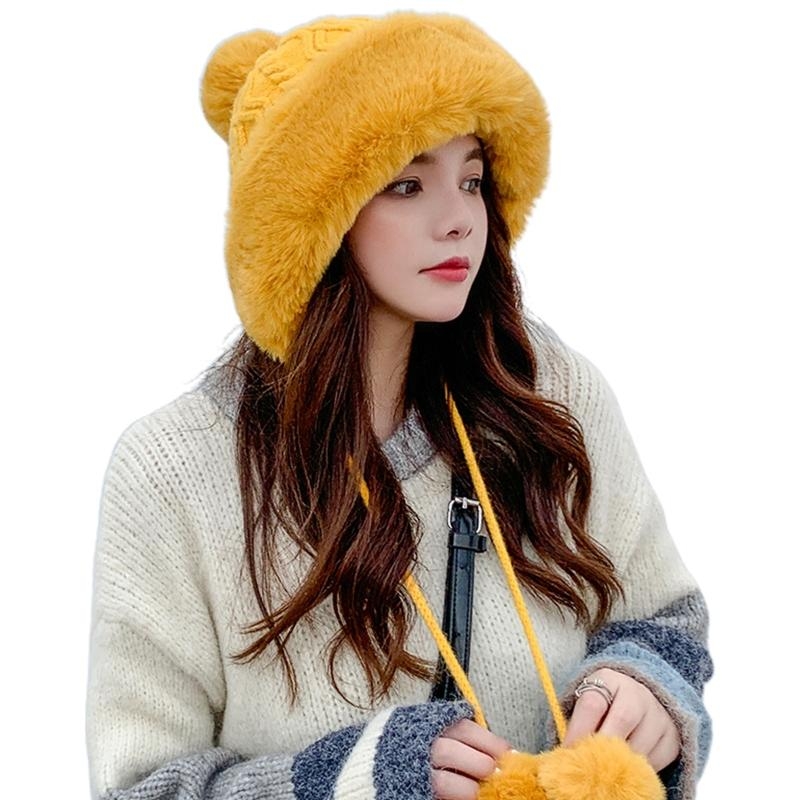 Mulheres inverno quente engros - Trapper Hat Ear Flap avaliação e preço