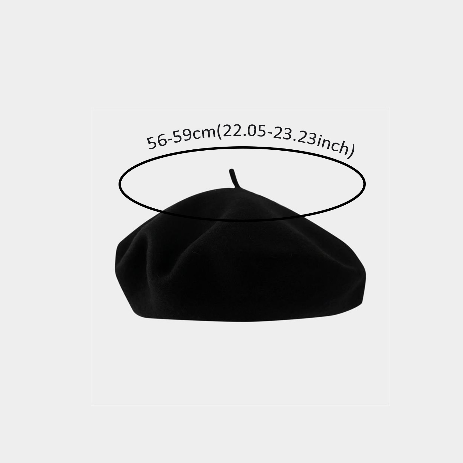 Boina Grande Feminina, Boinas  - Beret French Wool avaliação e preço