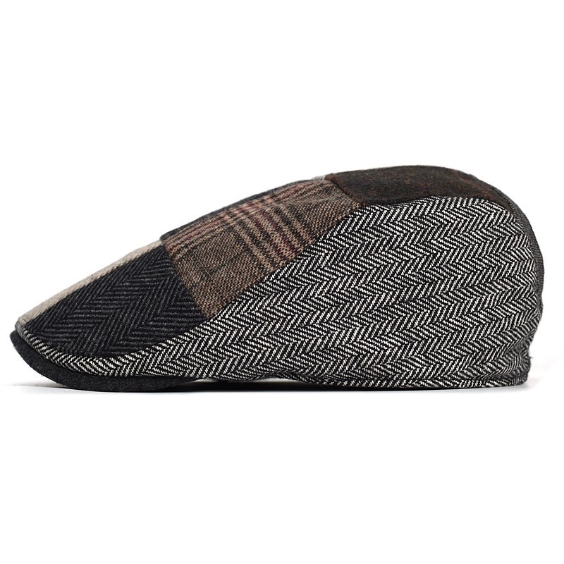 High-end clássico masculino re - Newsboy Cap Ivy avaliação e preço