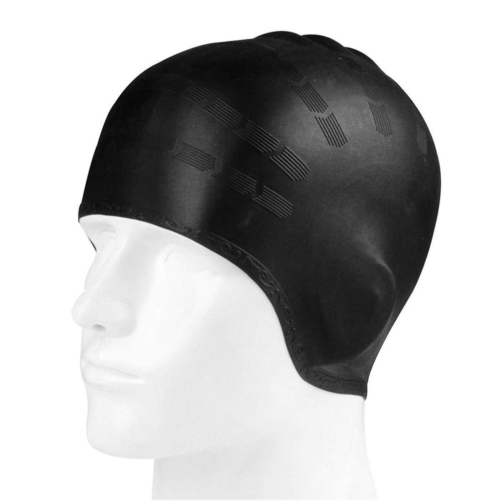 Adultos alta elástica toucas d - Swim Hat Silicone avaliação e preço