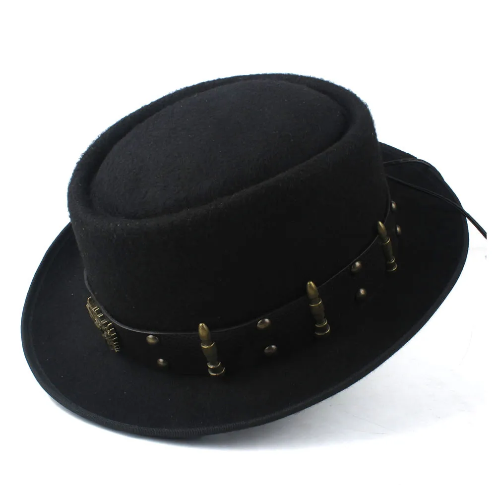 Chapéu Pork Pie para Homens e  - Fedora Hat Wool avaliação e preço