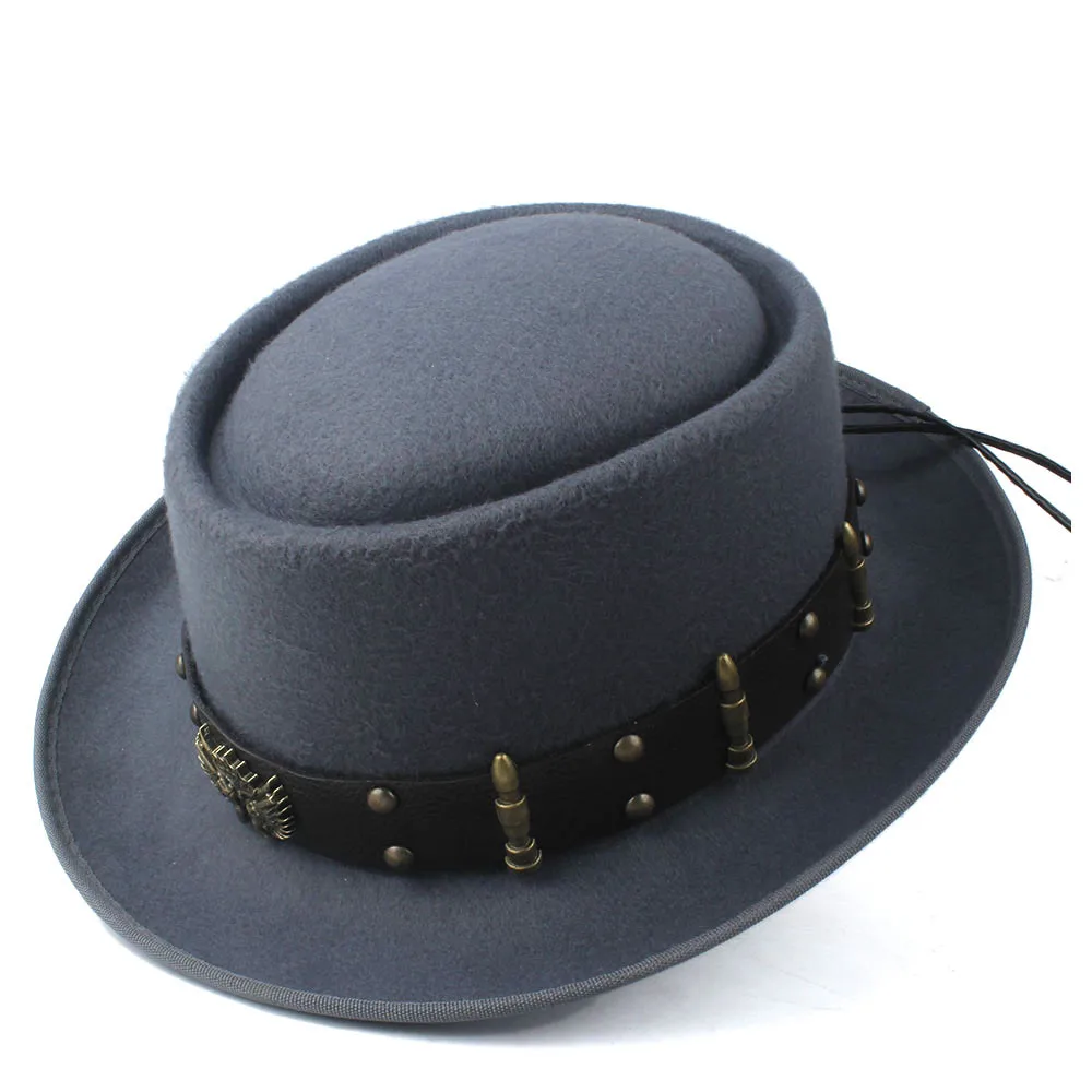 Chapéu Pork Pie para Homens e  - Fedora Hat Wool avaliação e preço