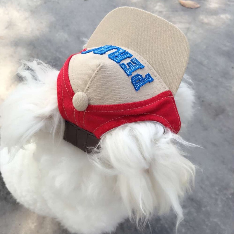 Bordado cão mãe chapéu de beis - Dad Hat Cotton avaliação e preço