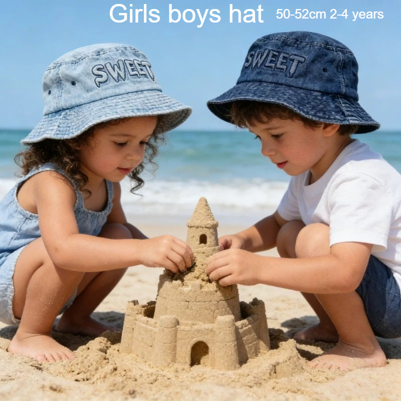 Chapéu de Sol Infantil Retrô J - Bucket Hat Cotton avaliação e preço
