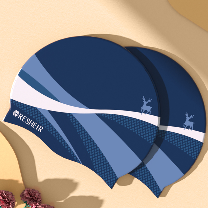 Touca de natação de silicone d - Swim Hat Silicone avaliação e preço