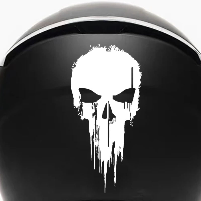Adesivos de vinil à prova d'ág - Skull Cap Helmet Liner avaliação e preço