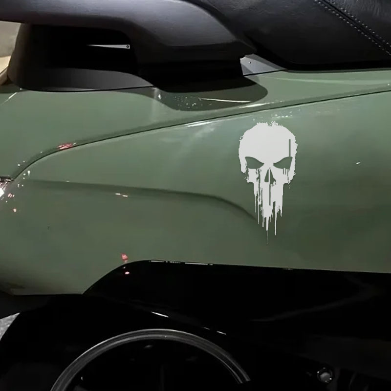 Adesivos de vinil à prova d'ág - Skull Cap Helmet Liner avaliação e preço