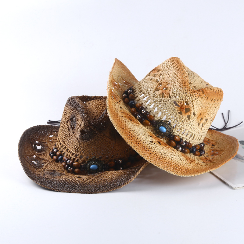 Chapéu de Palha Estilo Cowboy  - Cowboy Hat Straw avaliação e preço