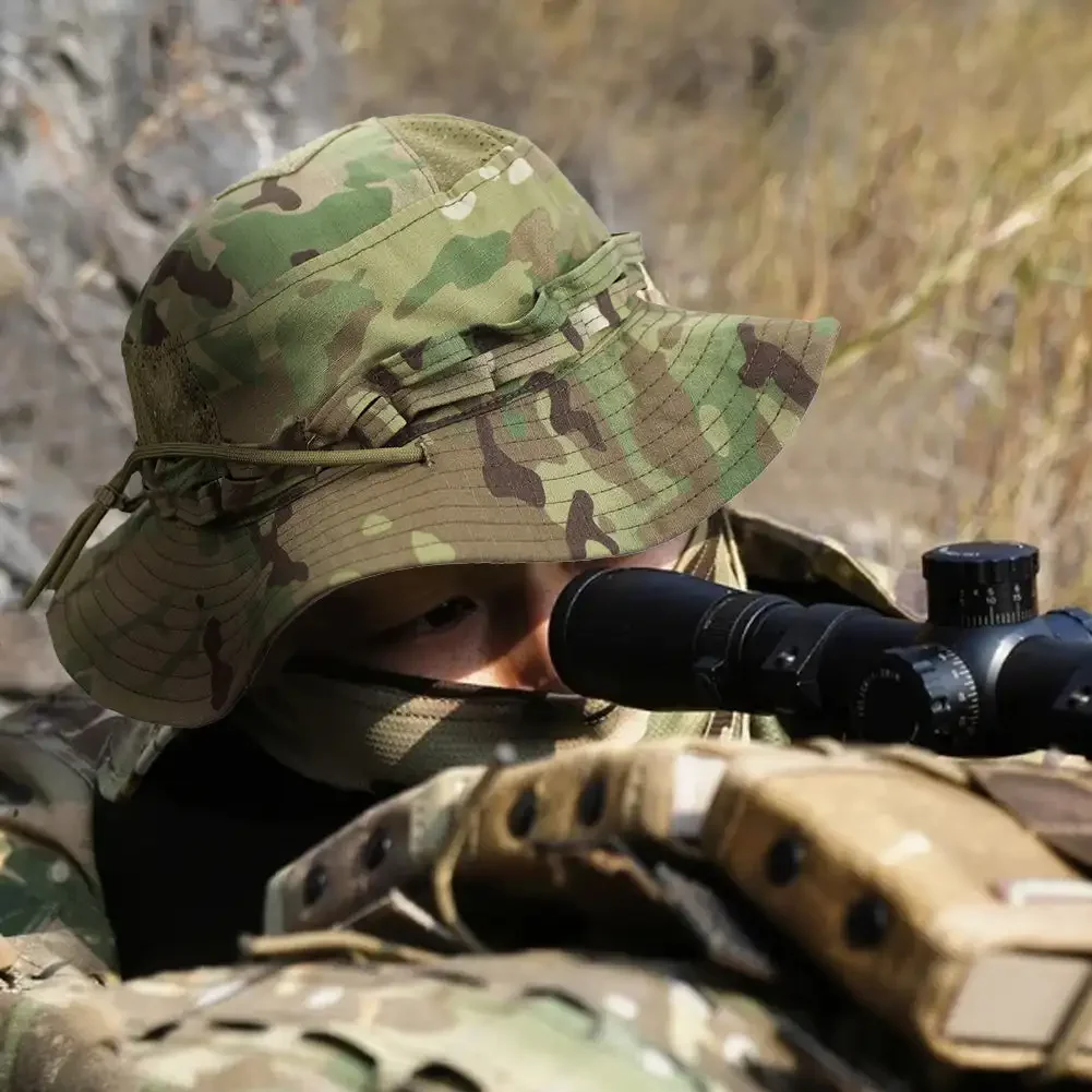 Novo Chapéu Boonie Tático Camu - Boonie Hat Tactical avaliação e preço