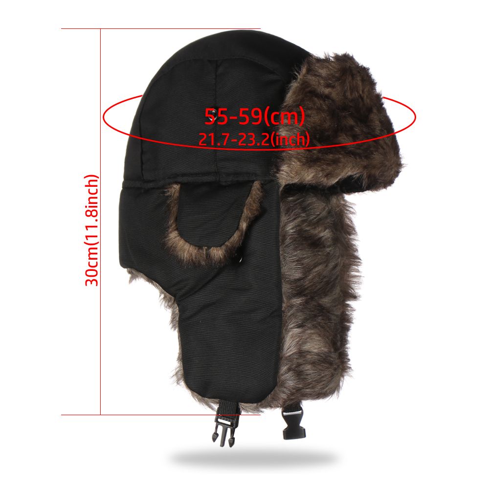 Gorro de Inverno Quente com Pr - Winter Trapper Hat avaliação e preço