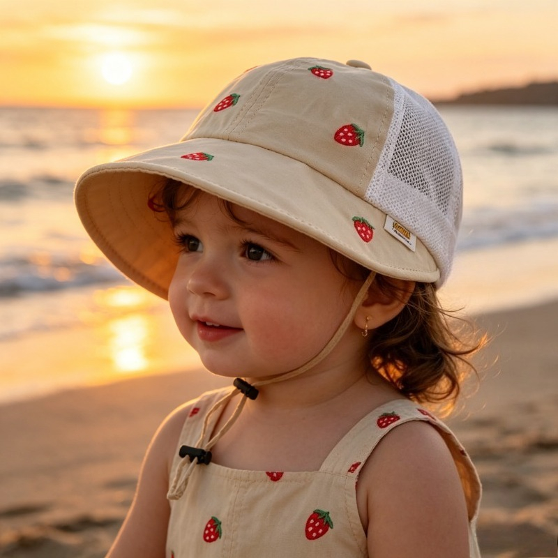 Chapéu de Sol Infantil de Verã - Bucket Hat Cotton avaliação e preço