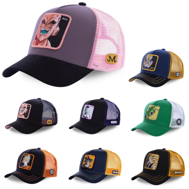 Novo dragon ball son goku boné - Trucker Cap Mesh avaliação e preço