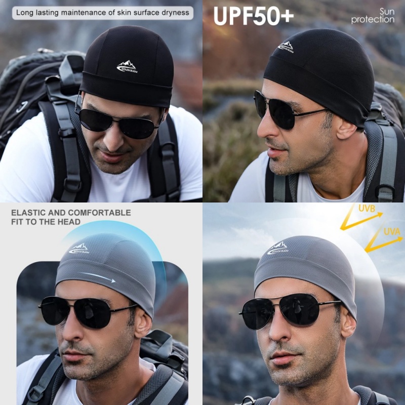 Boné de Verão em Seda Gelada d - Skull Cap Helmet Liner avaliação e preço