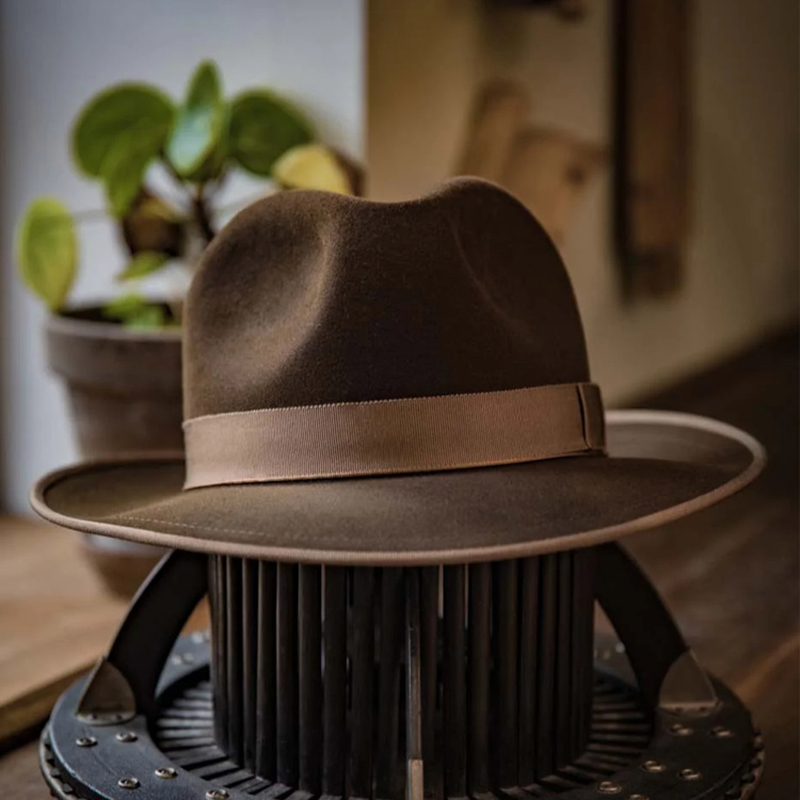 Chapéu fedora macio arco elega - Fedora Hat Wool avaliação e preço