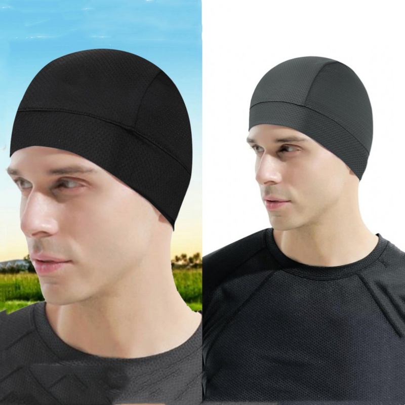 Verão fino respirável malha cr - Skull Cap Helmet Liner avaliação e preço