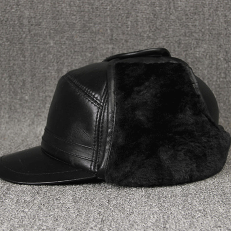 Bonés de Couro Genuíno, Chapéu - Winter Trapper Hat avaliação e preço