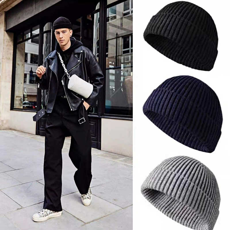 1 pçs inverno quente unisex go - Beanie Cuffed Knit avaliação e preço