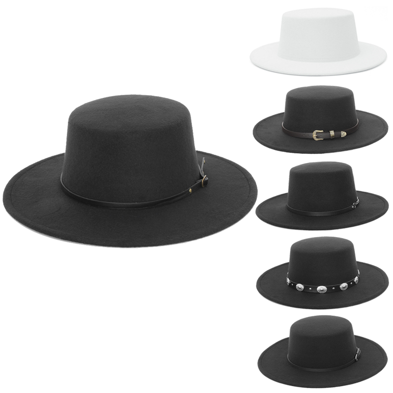 Chapéu fedora elegante de aba  - Fedora Hat Wool avaliação e preço