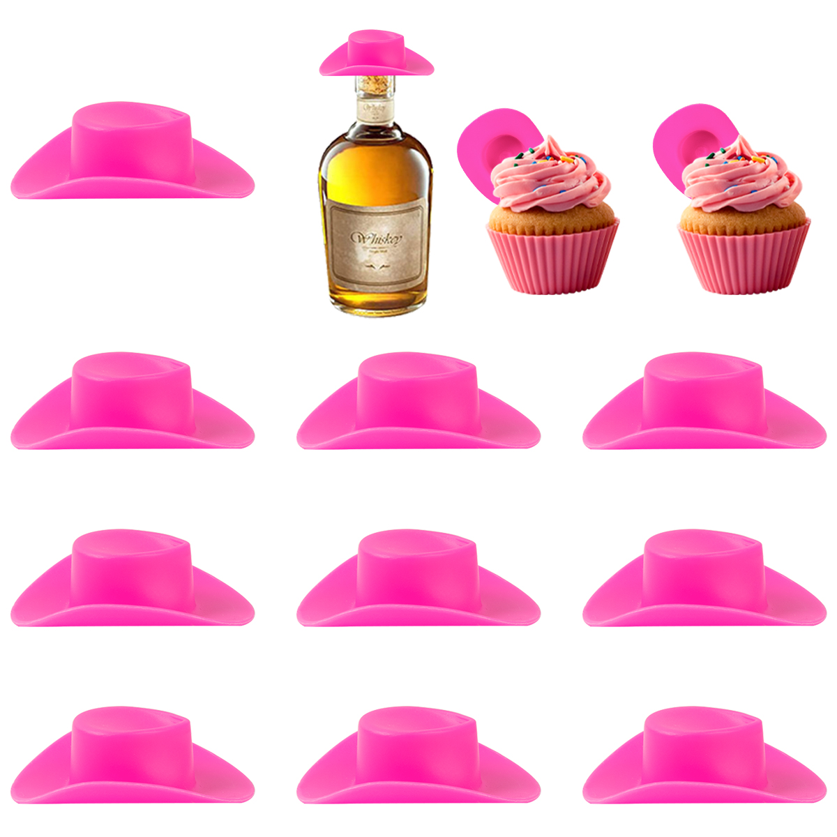 Último rodeo rosa galinha fest - Cowboy Hat Straw avaliação e preço