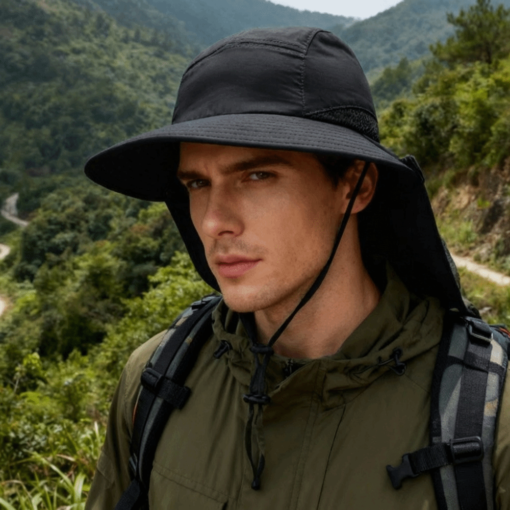 Chapéu de sol com aba larga, c - Bucket Hat Cotton avaliação e preço