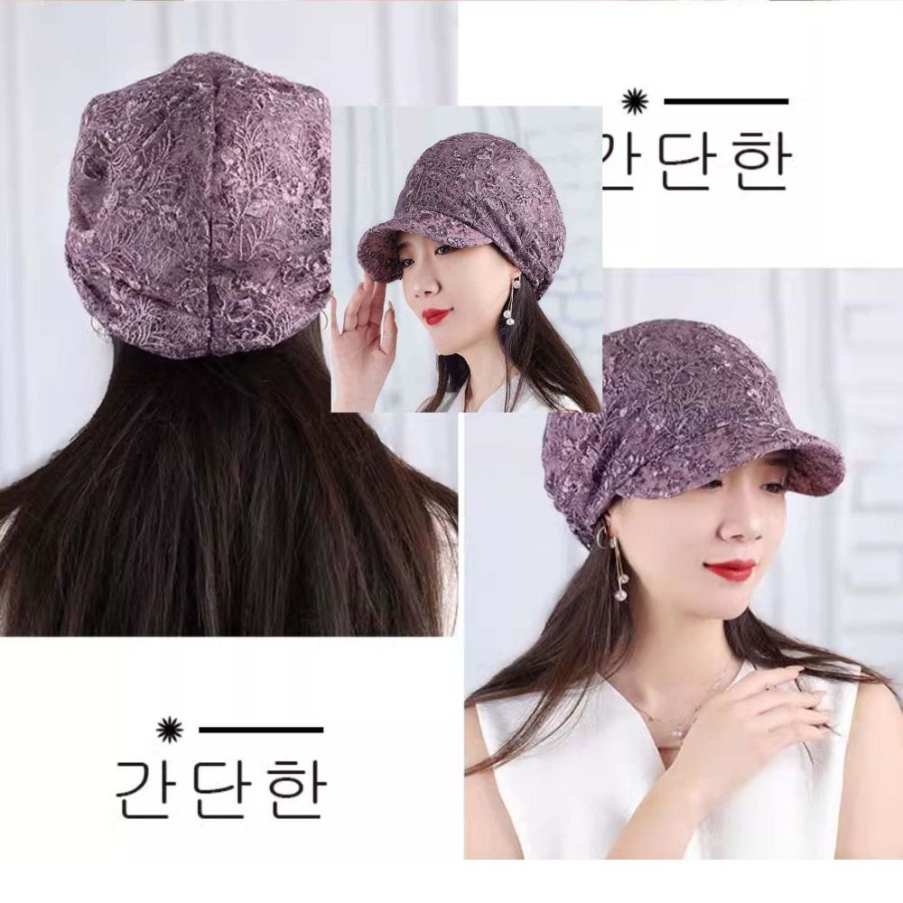 Boné Feminino Vazado com Flore - Baseball Cap Structured avaliação e preço