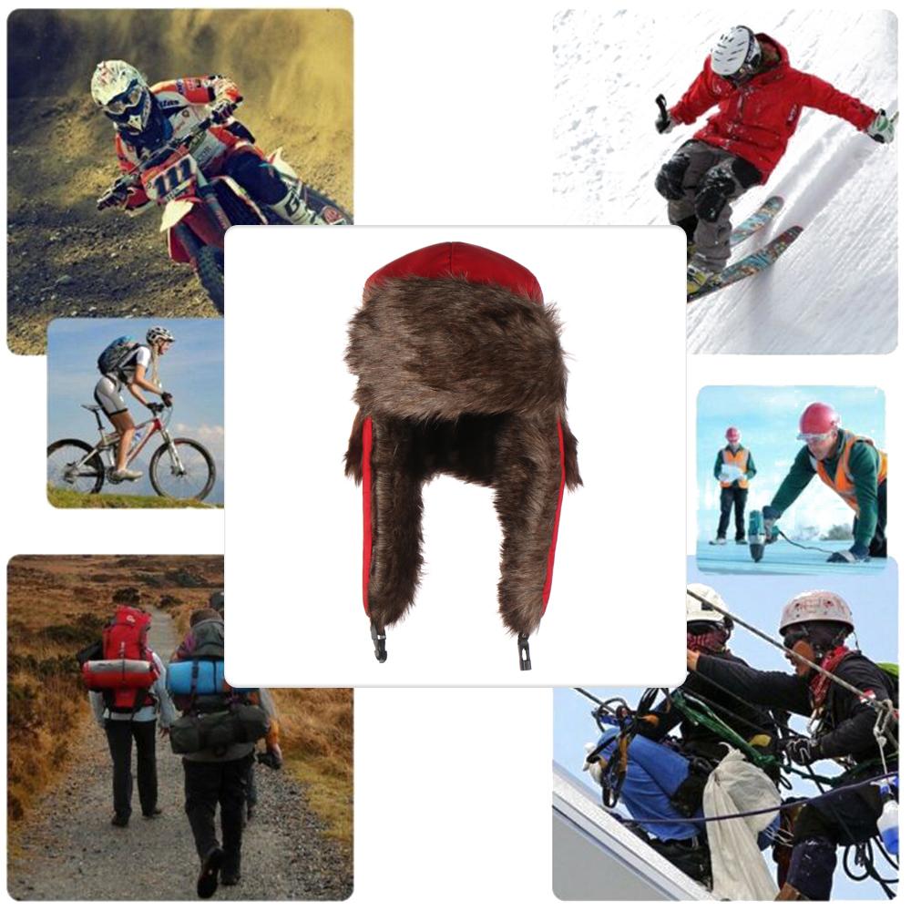 Masculino feminino pele caçado - Winter Trapper Hat avaliação e preço