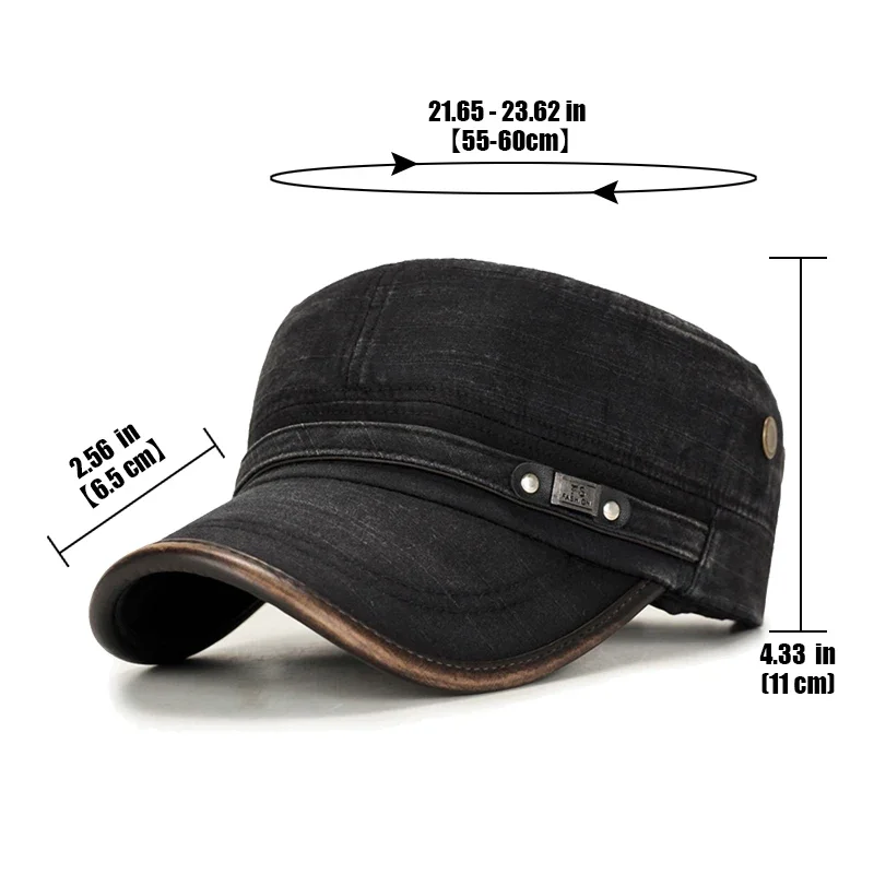 Aba de couro lavado algodão an - Dad Hat Cotton avaliação e preço