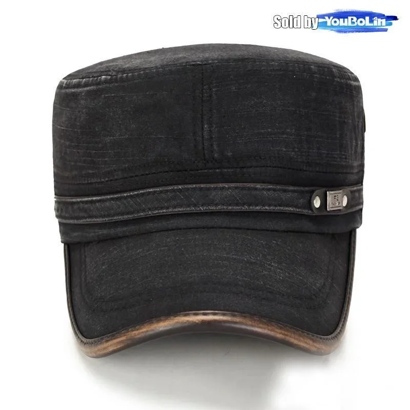 Aba de couro lavado algodão an - Dad Hat Cotton avaliação e preço