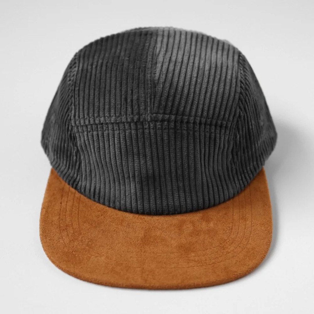 Boné de beisebol retrô versáti - Corduroy Cap 5 Panel avaliação e preço